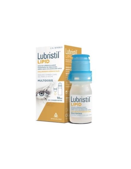 LUBRISTIL LIPID SOLUCION OFTALMICA HUMECTANTE   10 ML