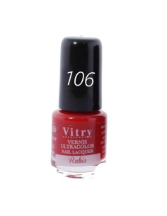 VITRY ESMALTE 4ML 106 RUBIS