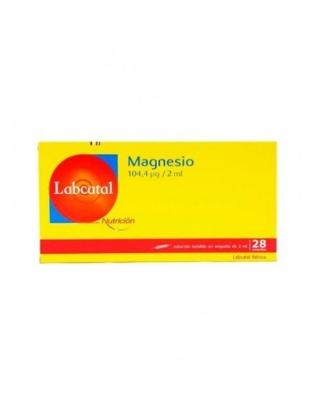 LABCATAL NUTRICION MAGNESIO 28 AMP