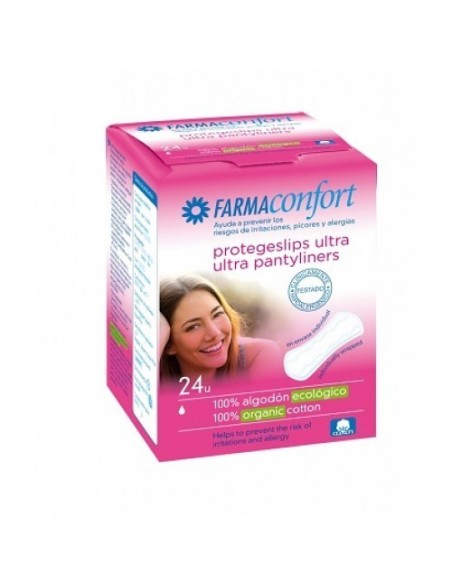 FARMACONFORT PROTEGESLIP ULTRA 100% ALGODÓN 24 UNIDADES 
