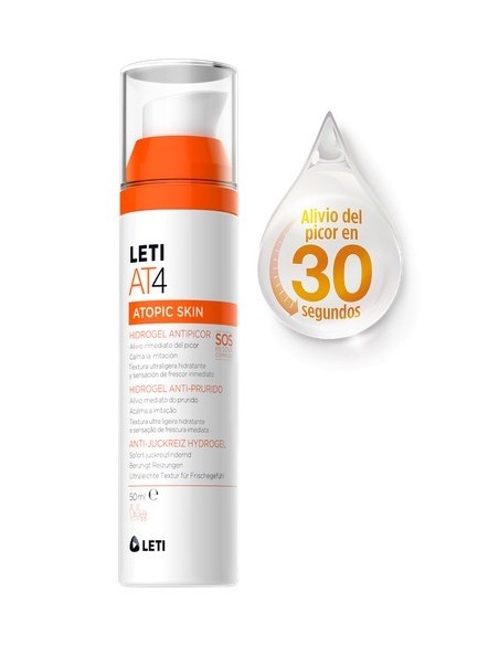 LETI AT4 ATOPIC SKIN HIDROGEL ANTIPICOR 50 ML