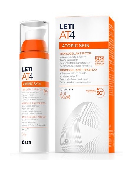LETI AT4 ATOPIC SKIN HIDROGEL ANTIPICOR 50 ML