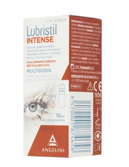 LUBRISTIL INTENSE MULTIDOSIS 10 ML