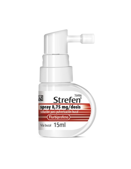 STREFEN SPRAY   8.75 MG/DOSIS SOL PULVERIZACION BUCAL 15 ML