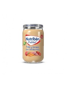NUTRIBEN POTITO POLLO TERNERA Y VERDURITA  235 GRAMOS