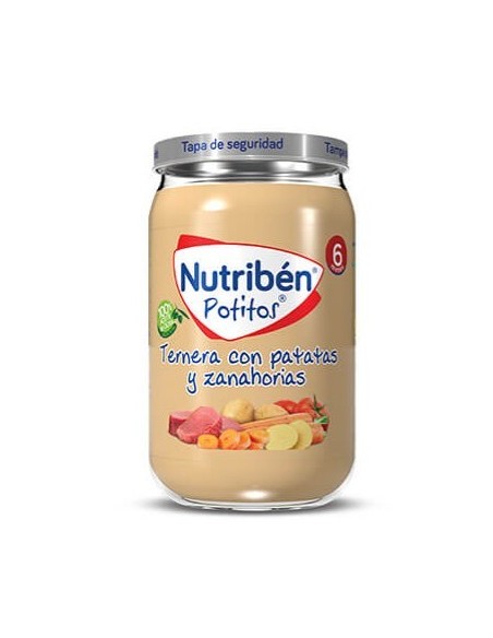 NUTRIBEN TERNERA CON PATATAS  POTITO GRANDOTE 235 G
